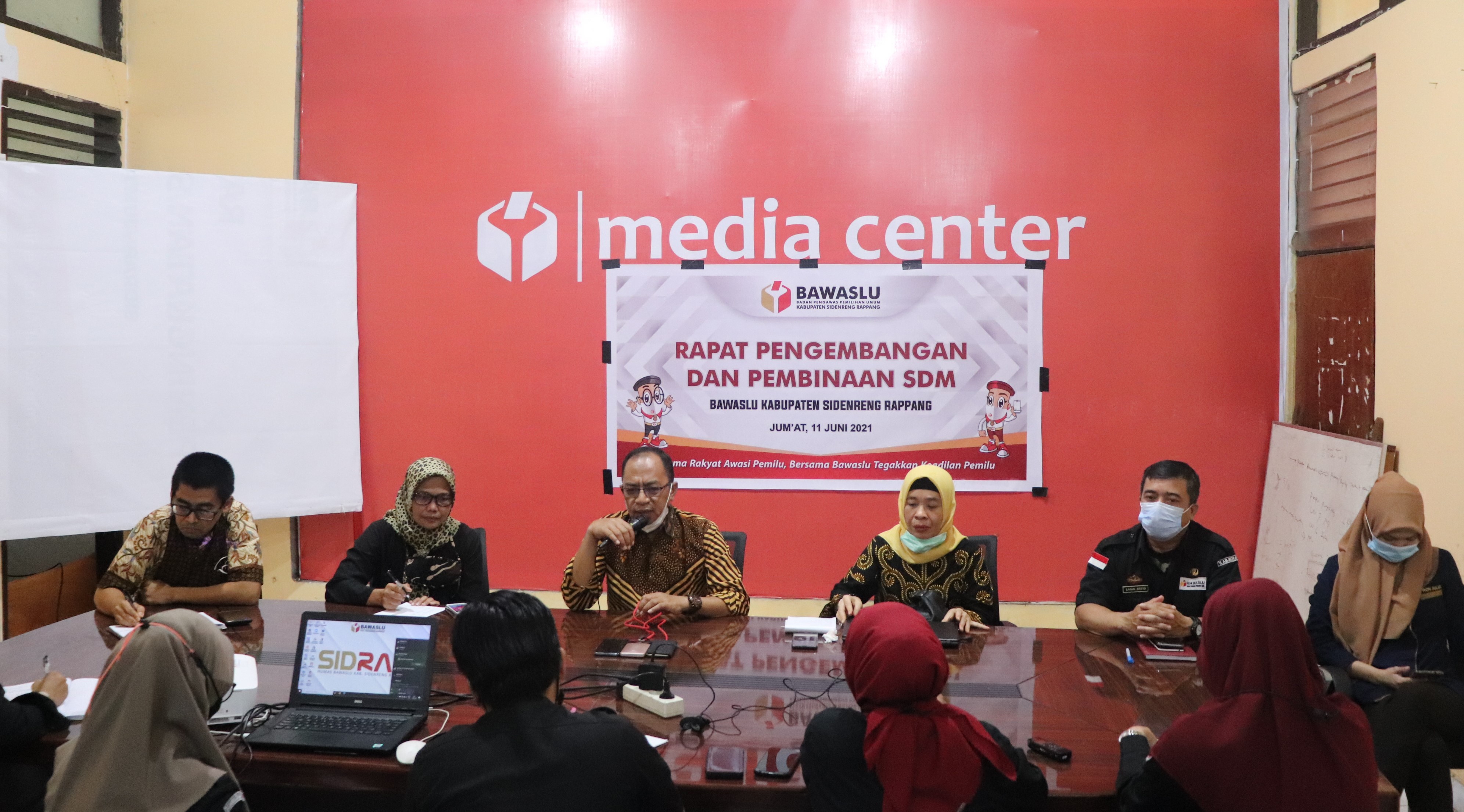 Penguatan Kelembagaan, Bawaslu Sidrap gelar kegiatan Pengembangan dan Pembinaan SDM