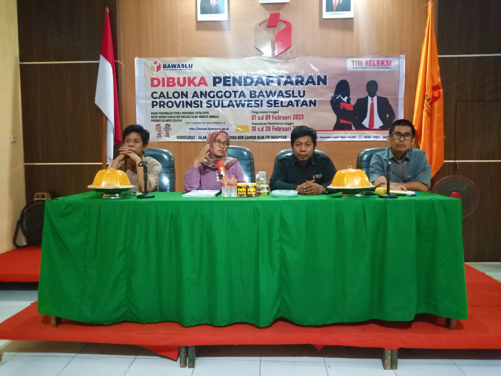 Pendaftaran Calon Anggota Bawaslu Sulsel Akan Dibuka, Timsel Gelar Sosialisasi di Kabupaten Sidrap