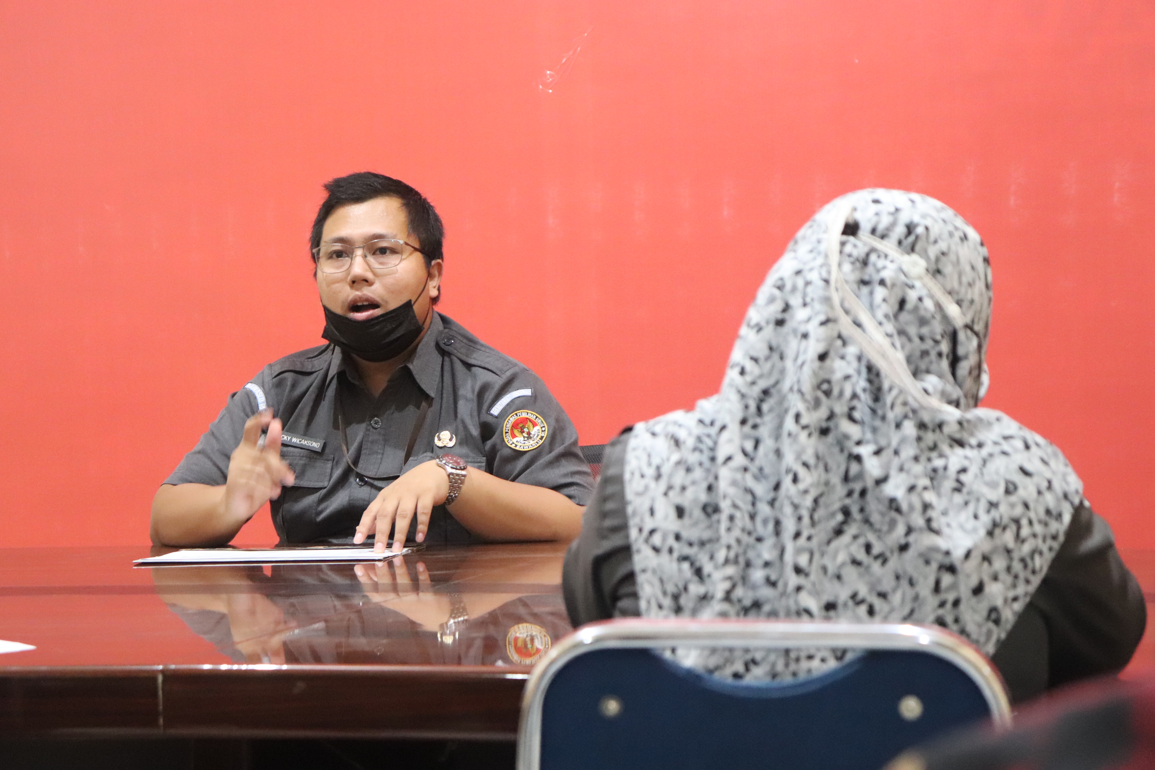 Ricky Wicaksono Jabat Plt. Koorsek Bawaslu Sidrap