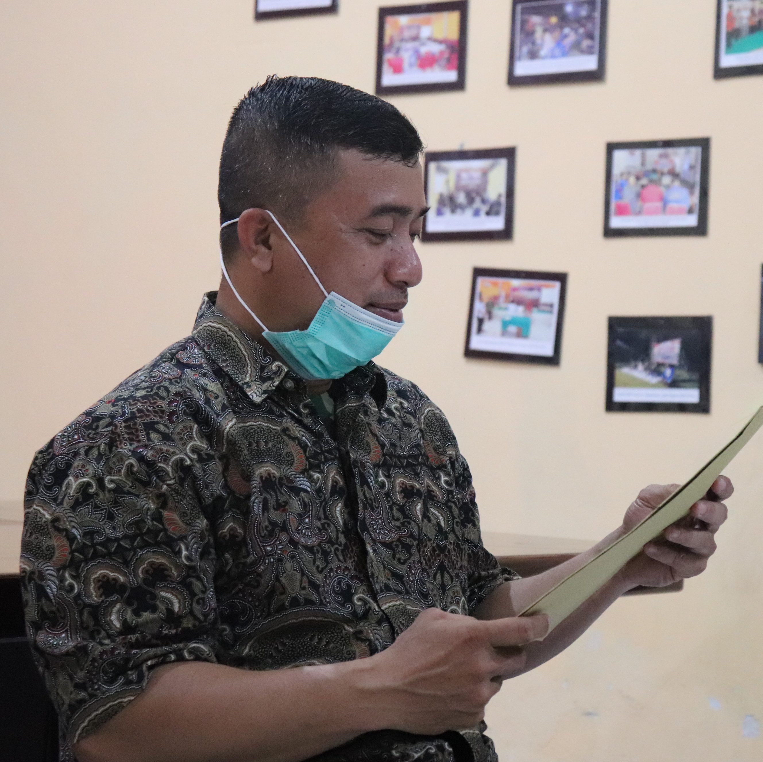 Koorsek Bawaslu Sidrap Pimpin Rapat Perdana Setelah Pelantikan