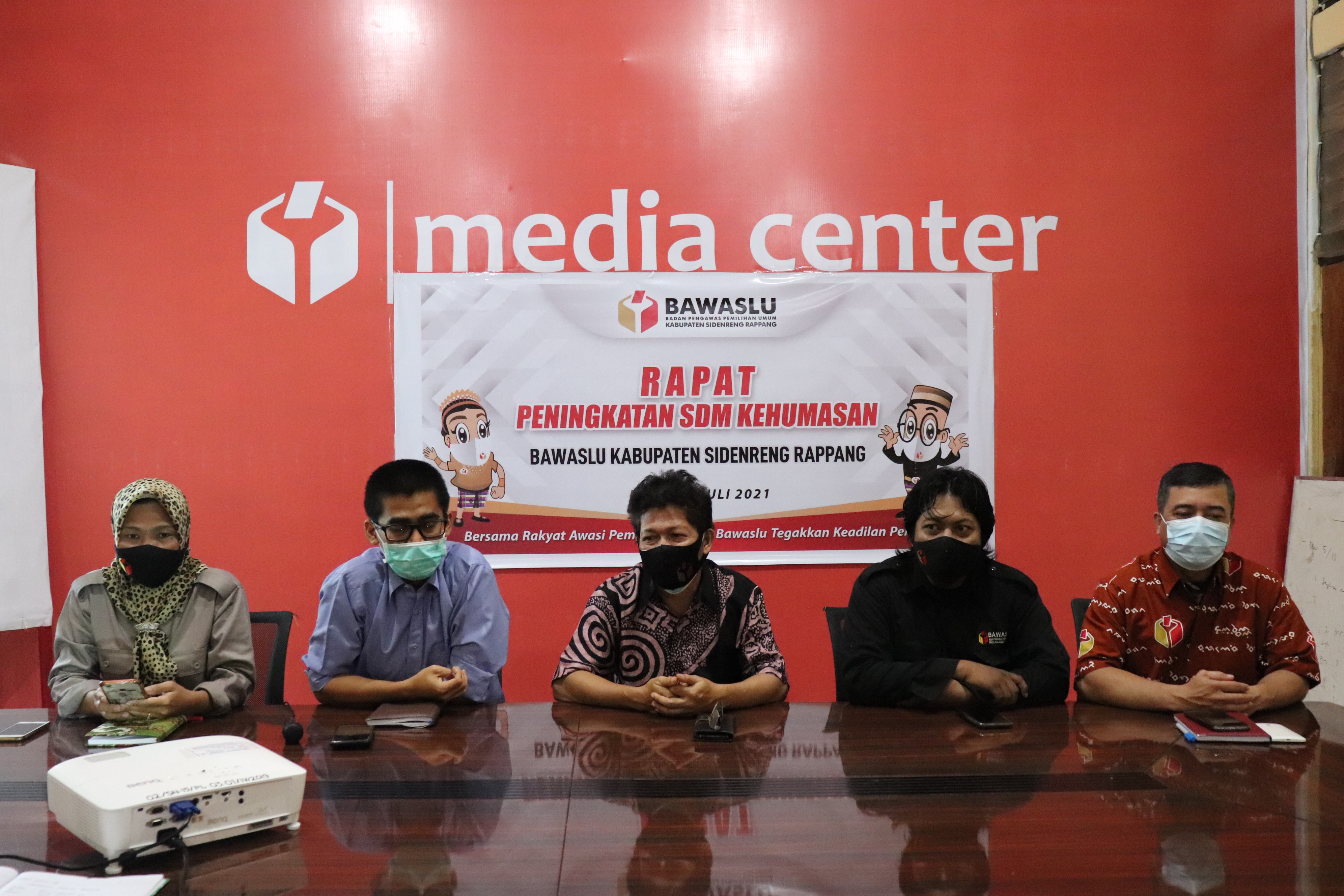 Bawaslu Sidrap Gelar Kegiatan Peningkatan SDM Kehumasan