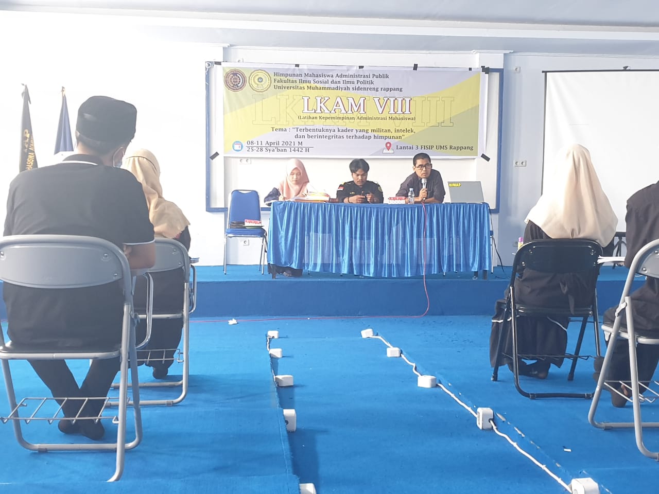 Menjadi Narasumber dalam Kegiatan LKAM VIII UMS, Ini Pemaparan Andi Syaiful.
