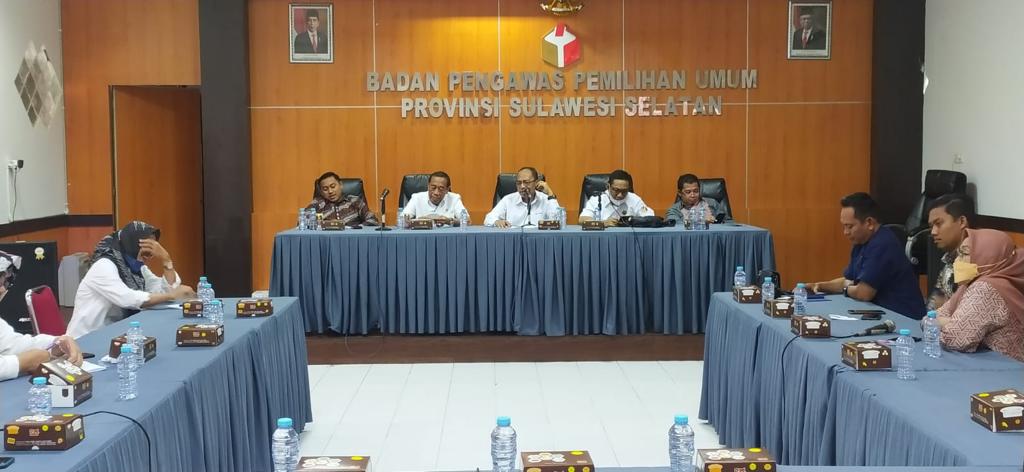 Ketua DPRD Sidrap dan Komisi 1 Konsultasi ke Bawaslu Sulsel