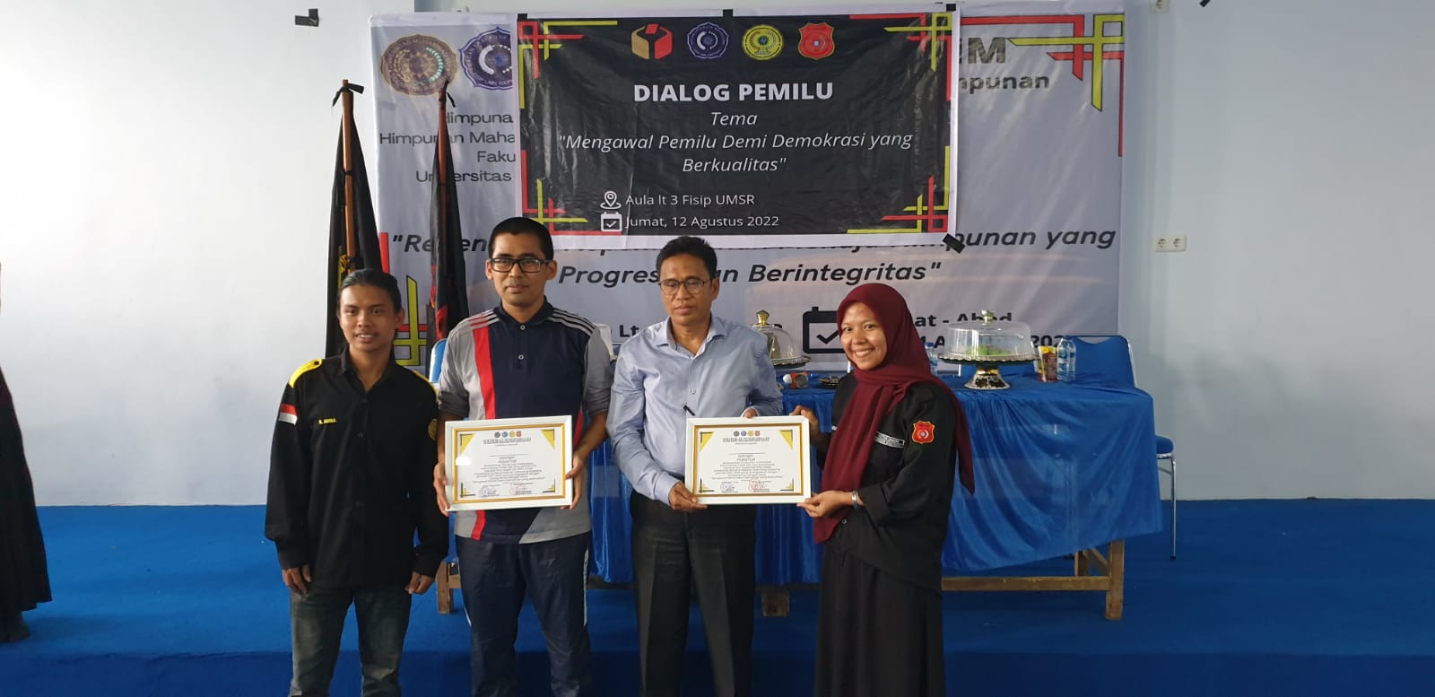 Bawaslu Sidrap menjadi narasumber dalam dialog pemilu