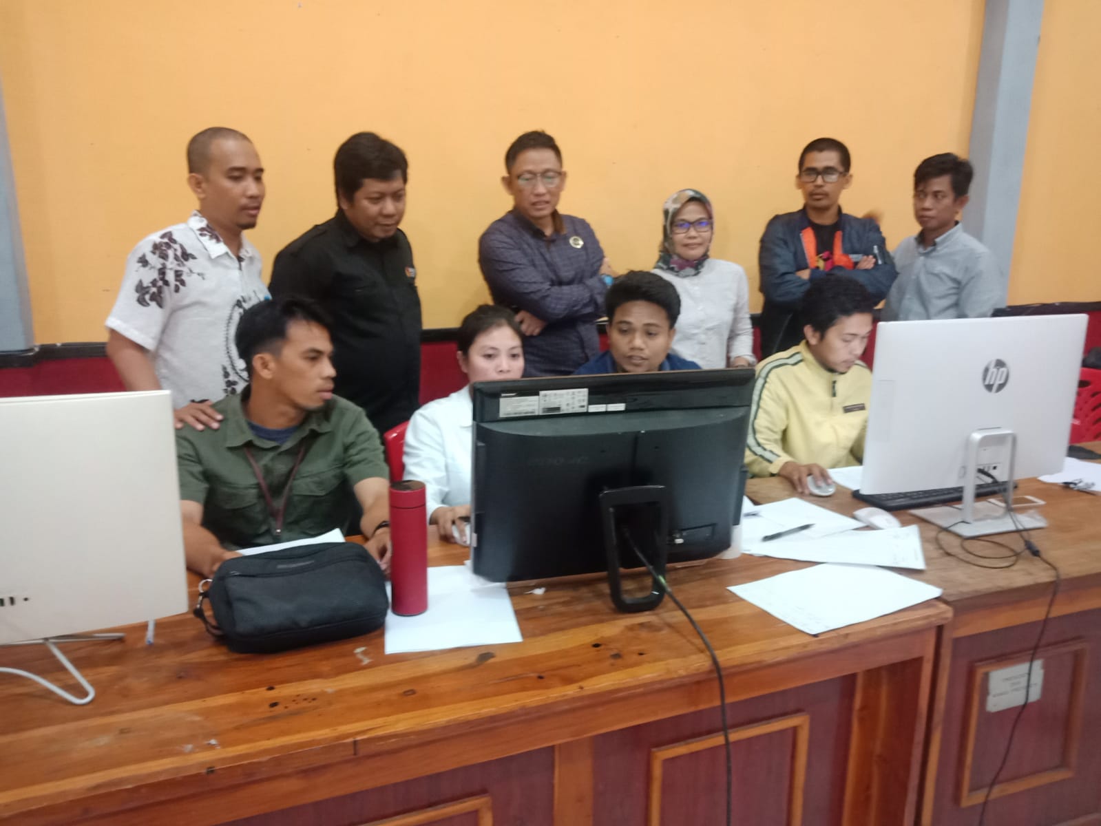Bawaslu Sidrap Lakukan Pengawasan Klarifikasi Keanggotaan Parpol di KPU