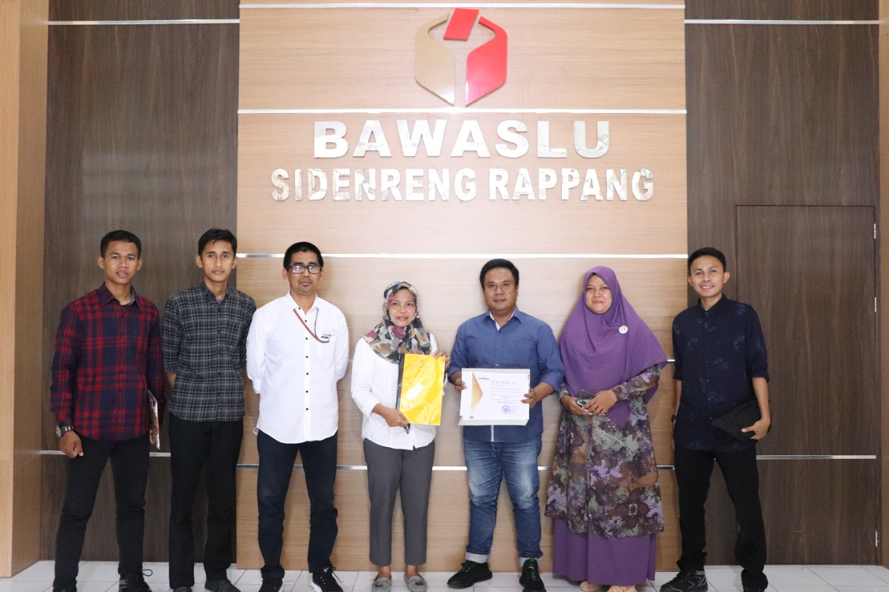 Bawaslu Sidrap terima Pemantau Pemilu LS-Vinus