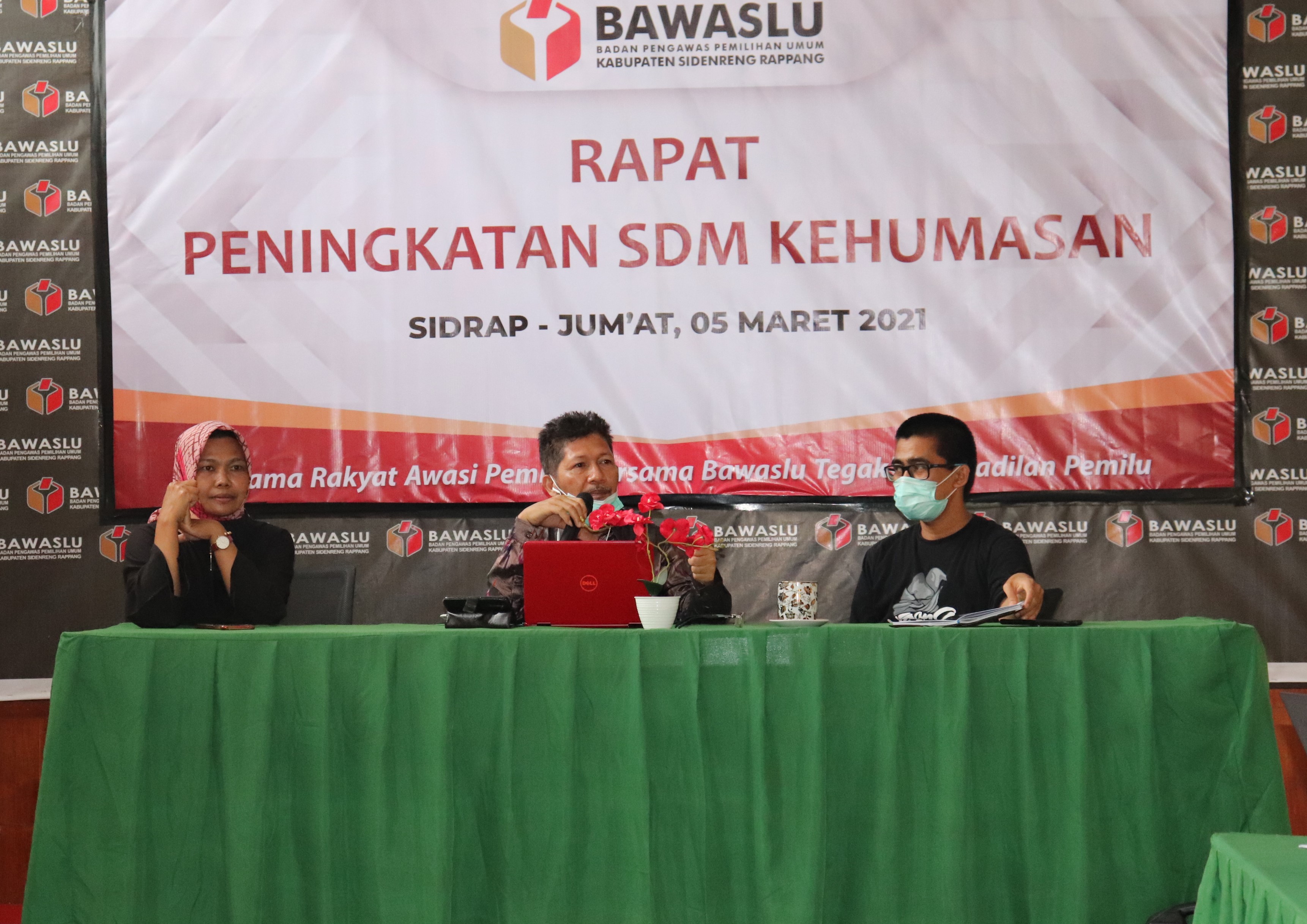 BAWASLU SIDRAP MANTAPKAN STRATEGI KEHUMASAN.