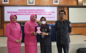 Bawaslu Sidrap ajak Bhayangkari untuk Tolak politik Uang