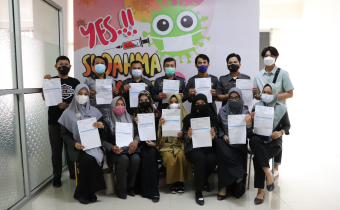 Bawaslu Kabupaten Sidrap Terima Vaksinasi Covid – 19 Tahap II