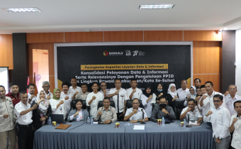 Bawaslu Sidrap Ikuti Kegiatan Peningkatan Kapasitas Layanan Data dan Informasi