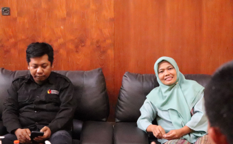 Ketua DPC Partai PPP Sidrap Berkunjung Kekantor Bawaslu Sidrap, Serahkan SK kepengurusan