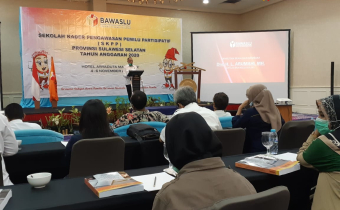 DALAM RANGKA EFEKTIFITAS PENGAWASAN, BAWASLU SIDRAP UTUS 3 PESERTA SEKOLAH KADER PENGAWASAN PARTISIPATIF (SKPP) TINGKAT PROVINSI