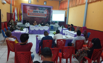 PIMPINAN BAWASLU SIDRAP PERTANYAKAN MEKANISME PENDATAAN DAFTAR PEMILIH DIPLENO KPU