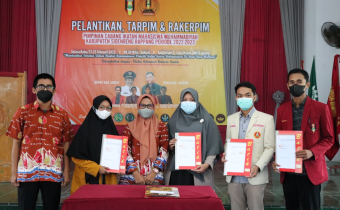 Bawaslu Sidrap Teken MoU dengan AMM Kabupaten Sidrap