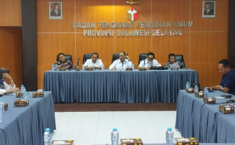 Ketua DPRD Sidrap dan Komisi 1 Konsultasi ke Bawaslu Sulsel
