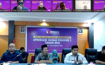 Bawaslu Sidrap terima 4 Apresiasi Kehumasan dari Bawaslu Provinsi Sulsel