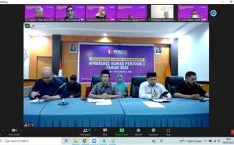 Apresiasi Humas Triwulan I, Saiful Jihad : Perkembangan Produktivitas Humas Bawaslu Kabupaten/Kota Cukup Signifikan