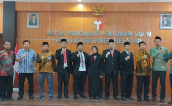 Lantik 5 Pejabat Pengawas di Sulsel, Sekjen Bawaslu Harap Semua Siap Kawal Tahapan Pemilu