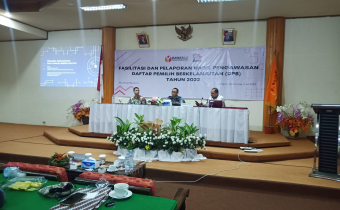 Bawaslu Sidrap Hadiri Kegiatan Fasilitasi dan Pelaporan Hasil Pengawasan DPB