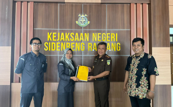 Bangun Sinergitas, Bawaslu berkunjung ke Kantor Kejari Sidrap