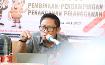 Azry Yusuf Hadir dalam Rapat Pembinaan dan Pendampingan Penanganan Pelanggaran yang di gelar Bawaslu Sidrap