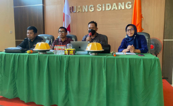 Bawaslu Sidrap gelar Rapat Pemantapan dan Evaluasi Pelaksanaan Pembuatan Legal Opinion