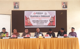 Hadiri Pelantikan PKD di Sidrap, Ketua Bawaslu Sulsel Tekankan Jaga Integritas