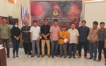 Bawaslu Sidrap Hadiri Rakor Verifikasi Faktual Bacalon Anggota DPD