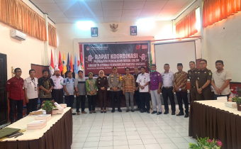 Bawaslu Sidrap hadiri Rakor Persiapan Pengajuan Bakal Calon Anggota DPRD yang di Gelar KPU