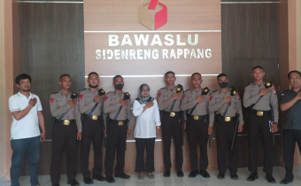 <strong>Ini Pesan Ketua Bawaslu Sidenreng Rappang ke Siswa Latja Polres Sidrap</strong>
