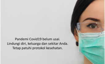 Pandemi Covid-19 belum usai. Lindungi diri, keluarga dan sekitar Anda. Tetap patuhi protokol kesehatan.
